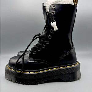 Dr. Martens Jadon Hi Platform Boots Black EU 36 US 5 Women’s.
